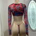 3 piece Butterfly print