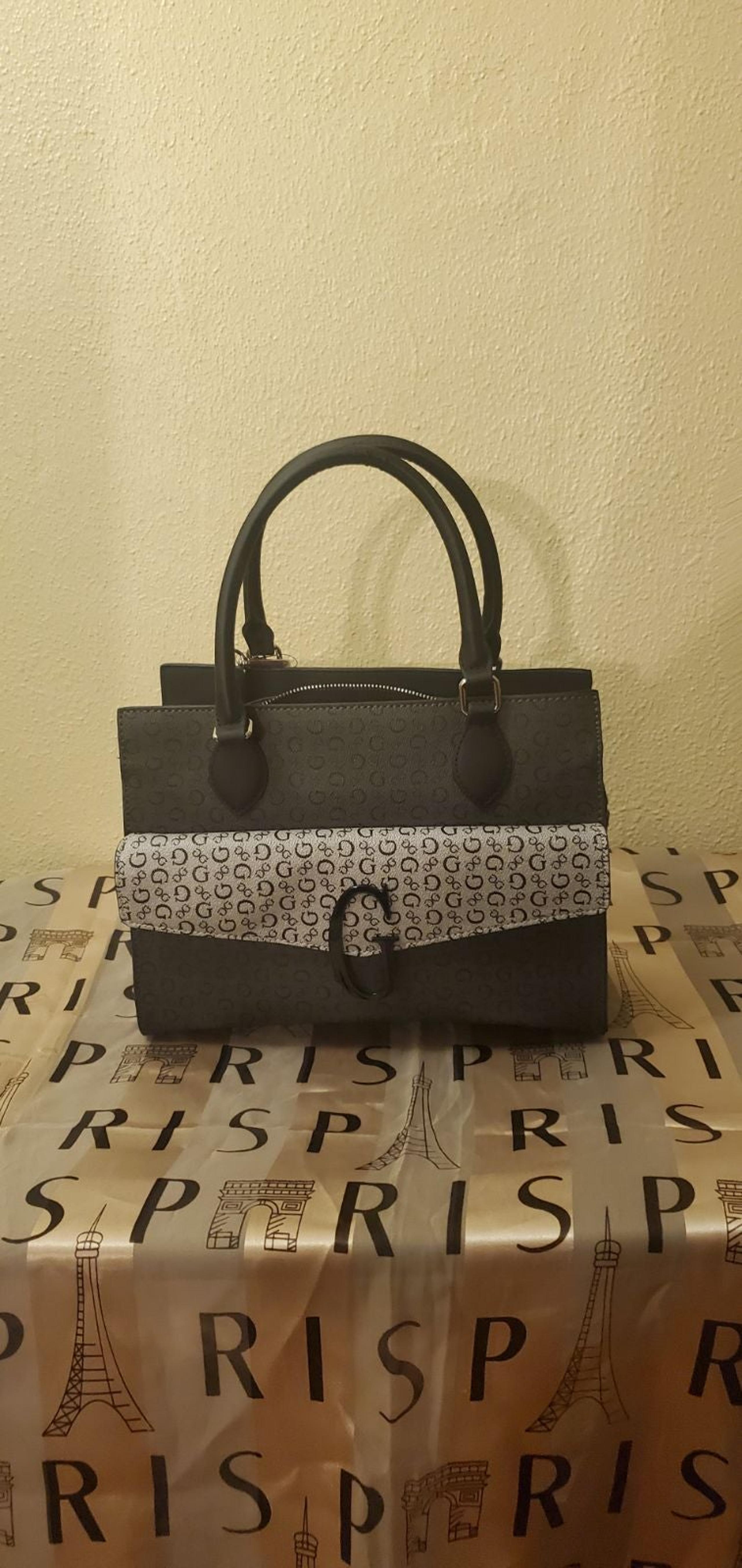 SOLD###Guess purse Abra Logo Satchel