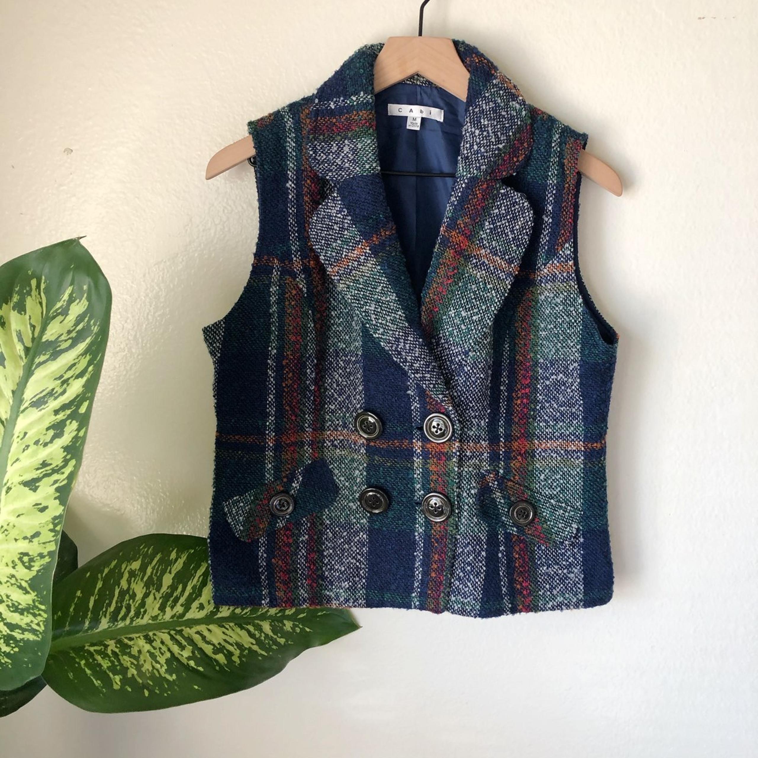 Plaid Vest - CAbi