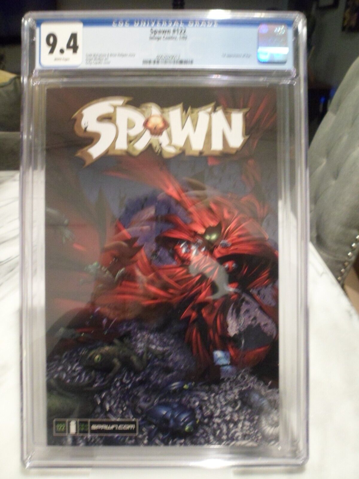 Spawn #122 CGC 9.4 Image 2003 Todd McFarlane White Pages First appearance of Nyx