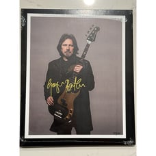 GEEZER BUTLER BLACK SABBATH X GOLDMINE BUNDLE HAND SIGNED xx/200 8”x10” IN HAND
