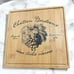 CHATEAU BORDEAUX CHEESE HOLDER W/PULL OUT DRAWER 3 UTENSILS
