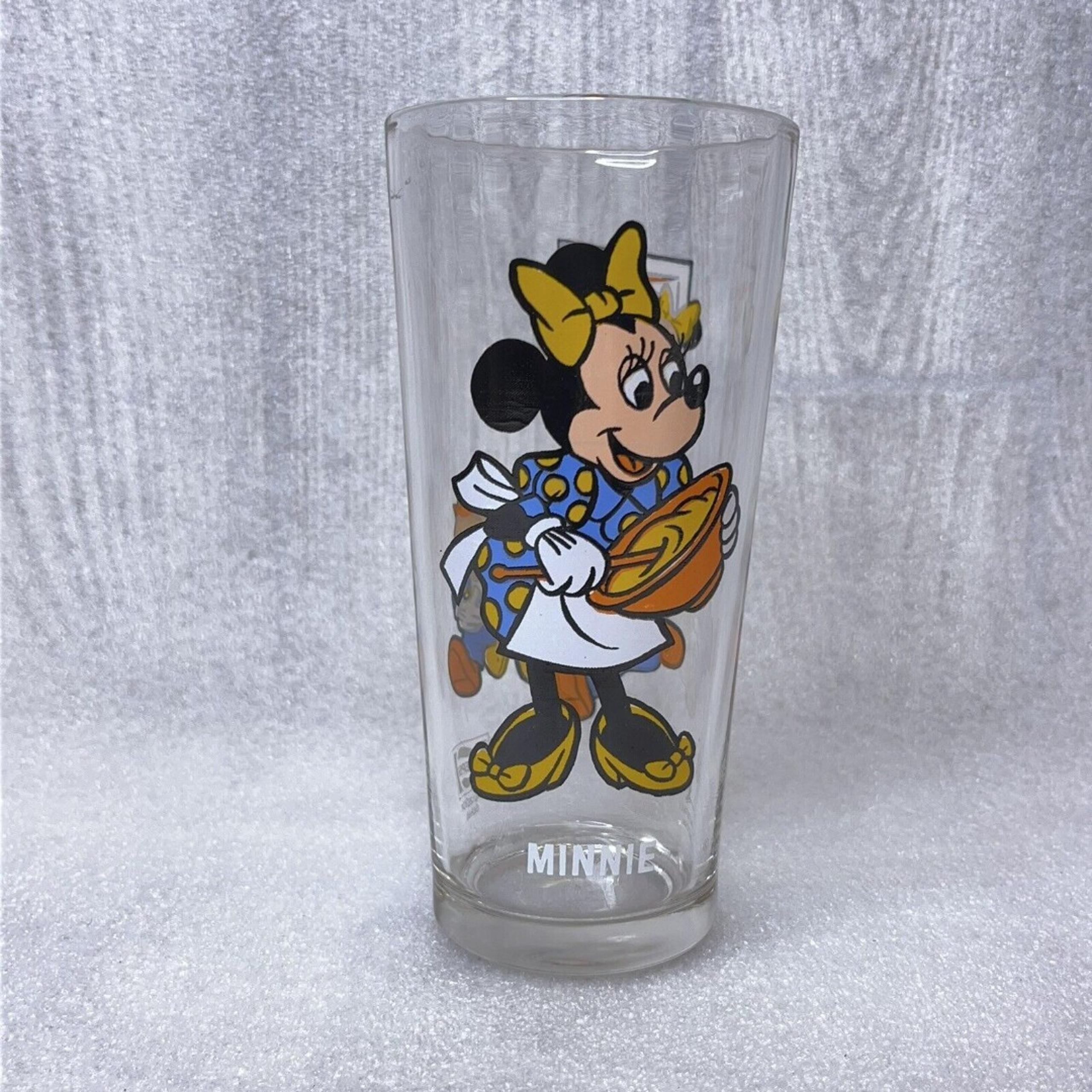 1978 Minnie Mouse Drinking Glass Cup Pepsi Collector Series Walt Disney