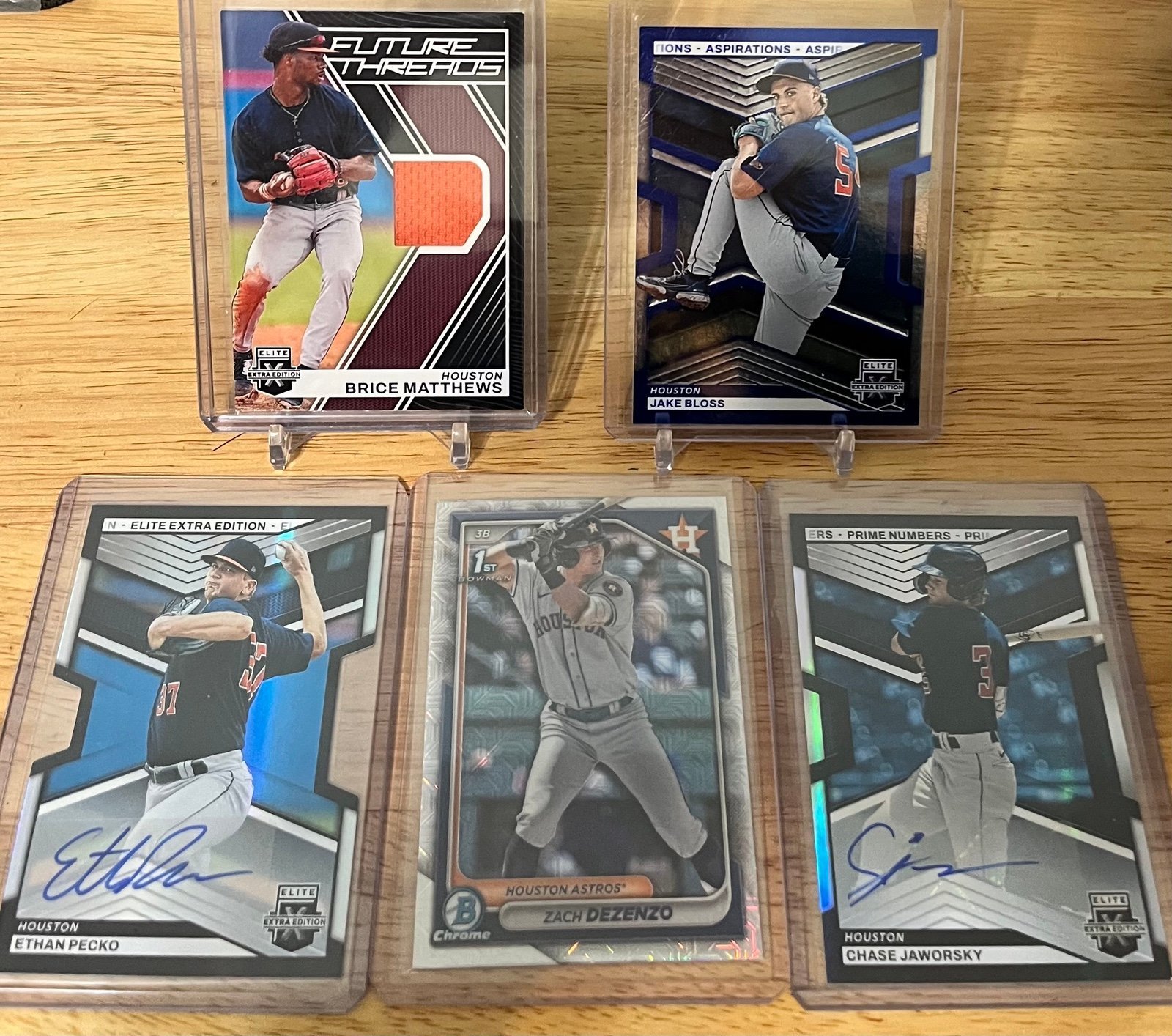 2023 Elite Extra Edition Material Relic Future Threads Brice Matthews FT-BM +