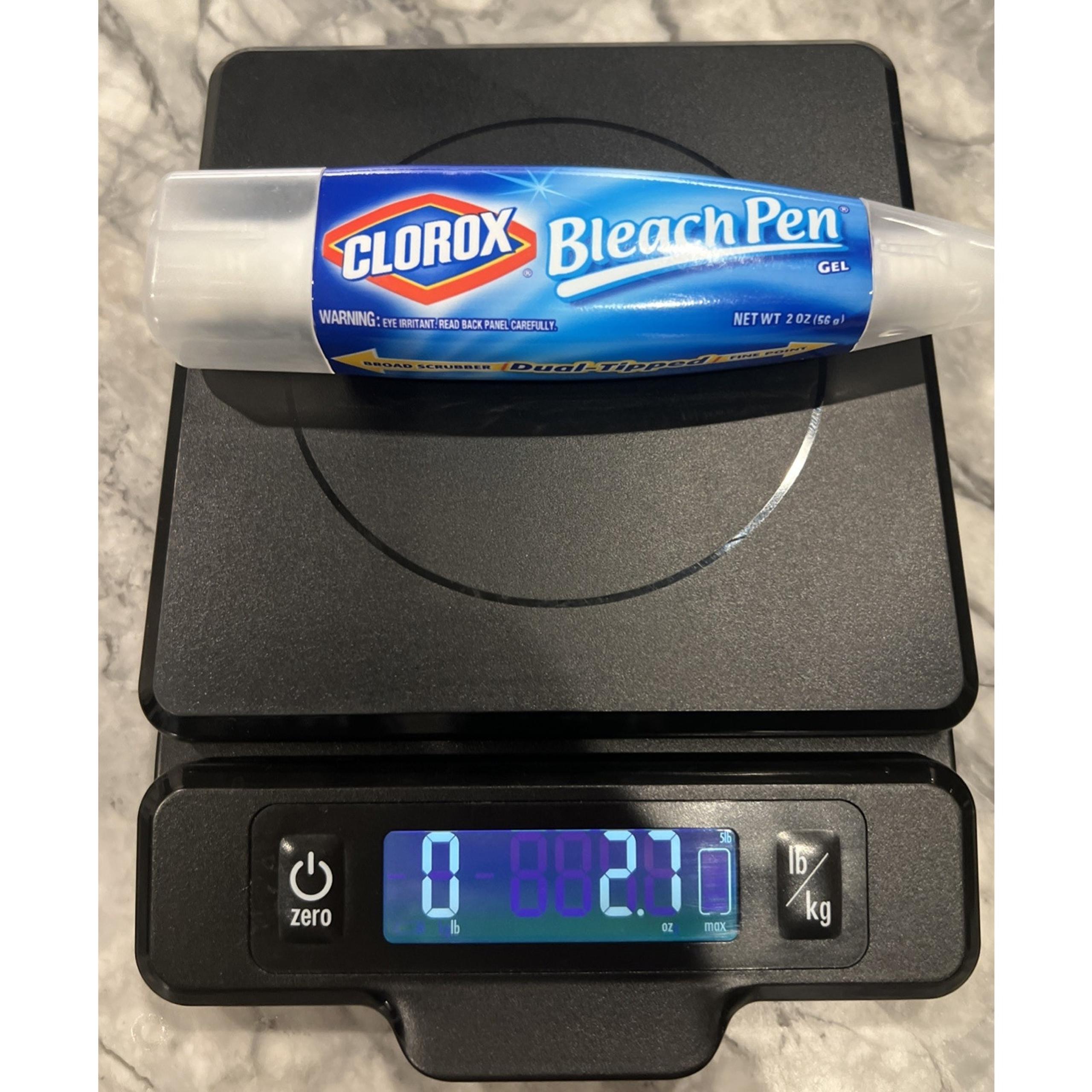 Clorox Bleach Pen Gel 2005 Dual-Tipped Two Tips 2oz New Old Stock