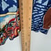 Reyn Spooner Joe Kealoha Post Cards Stamps Beach Hawaiian Shirt Men Large