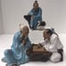 Set of 2 chinoiserrie figurines w/ 3 men