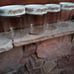 Vintage 1970's Pyrex Canister Set of 4