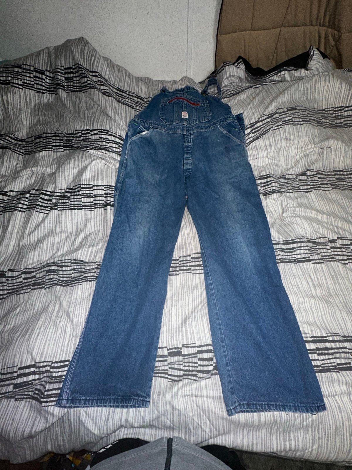 Vintage Pointer Brand Men’s Denim Overalls 42W 32L
