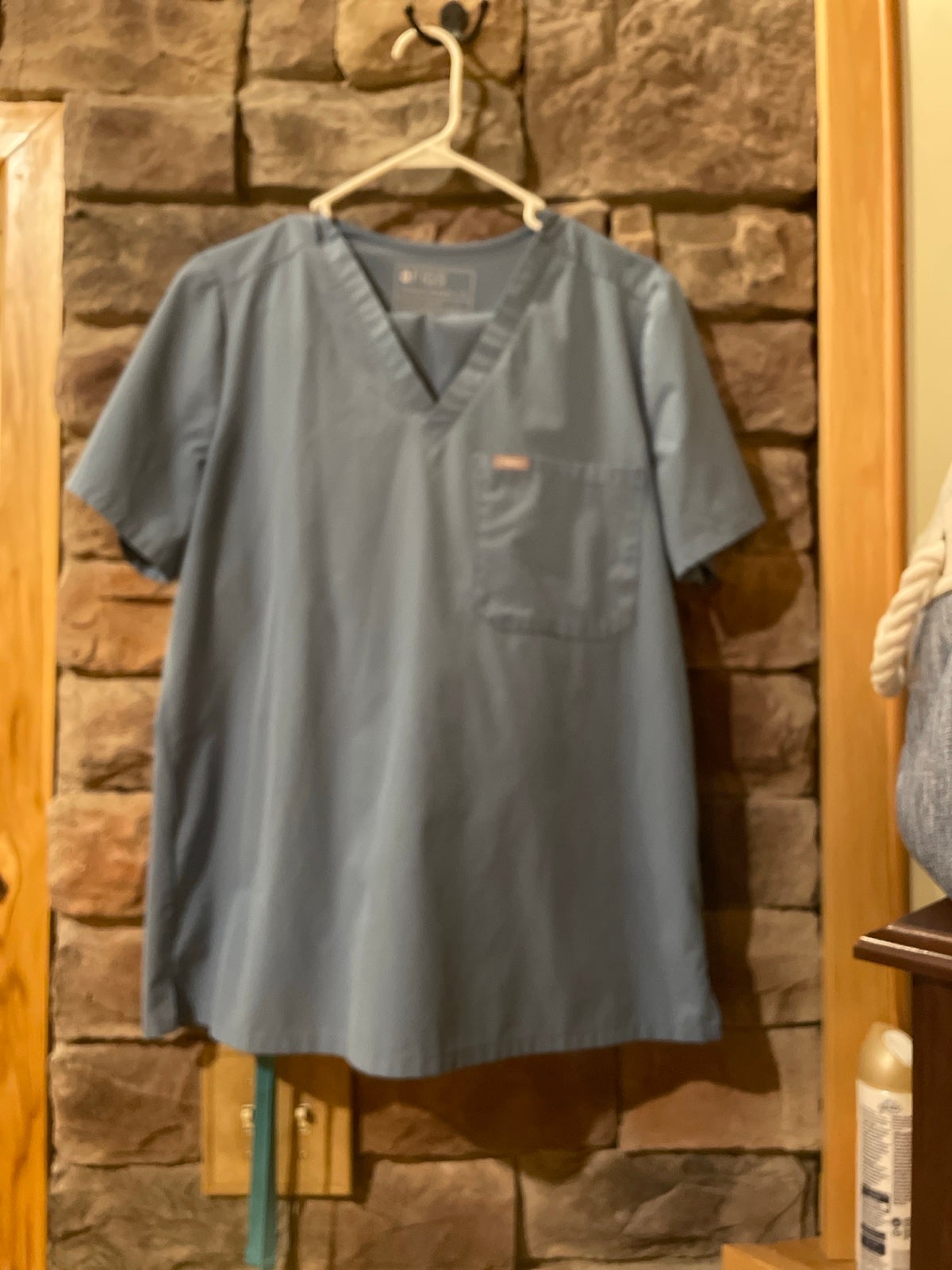 Figs Scrub Set (Size medium in seal blue) like new. No signs of wear.
