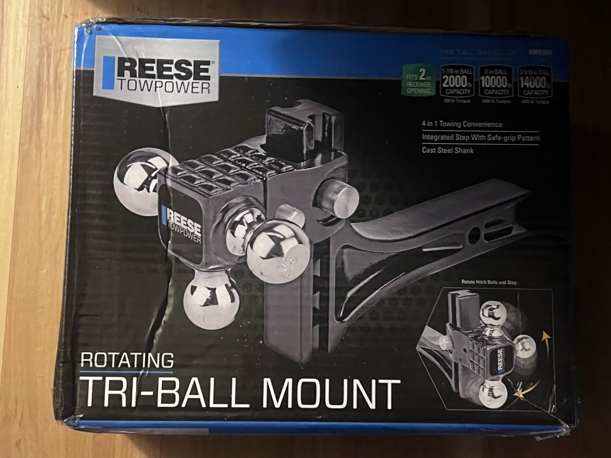 Reese Towpower 7068900 Adjustable Tri-Ball
