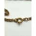 Vintage Estate Faux Green Jade Stone Pendant Filigree Gold Tone 24 Necklace