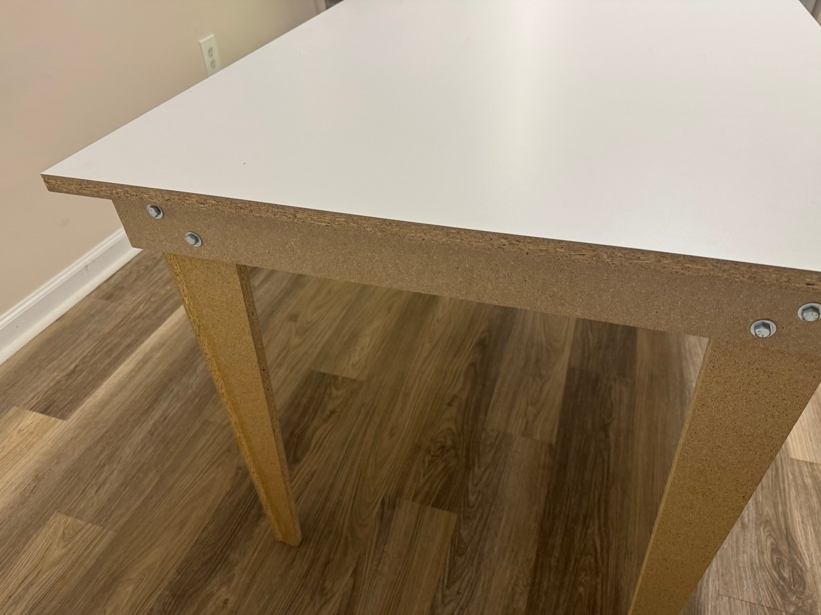 White table