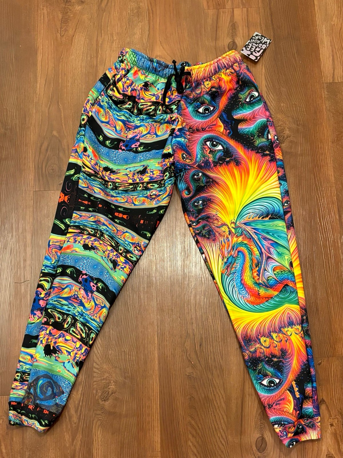 Freedom Rave Wear Chase Face 50/50 Joggers medium