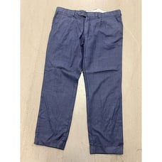 SAMUELSOHN 38 X 26 Air Force Blue Wool Trousers - Made in Canada Mens