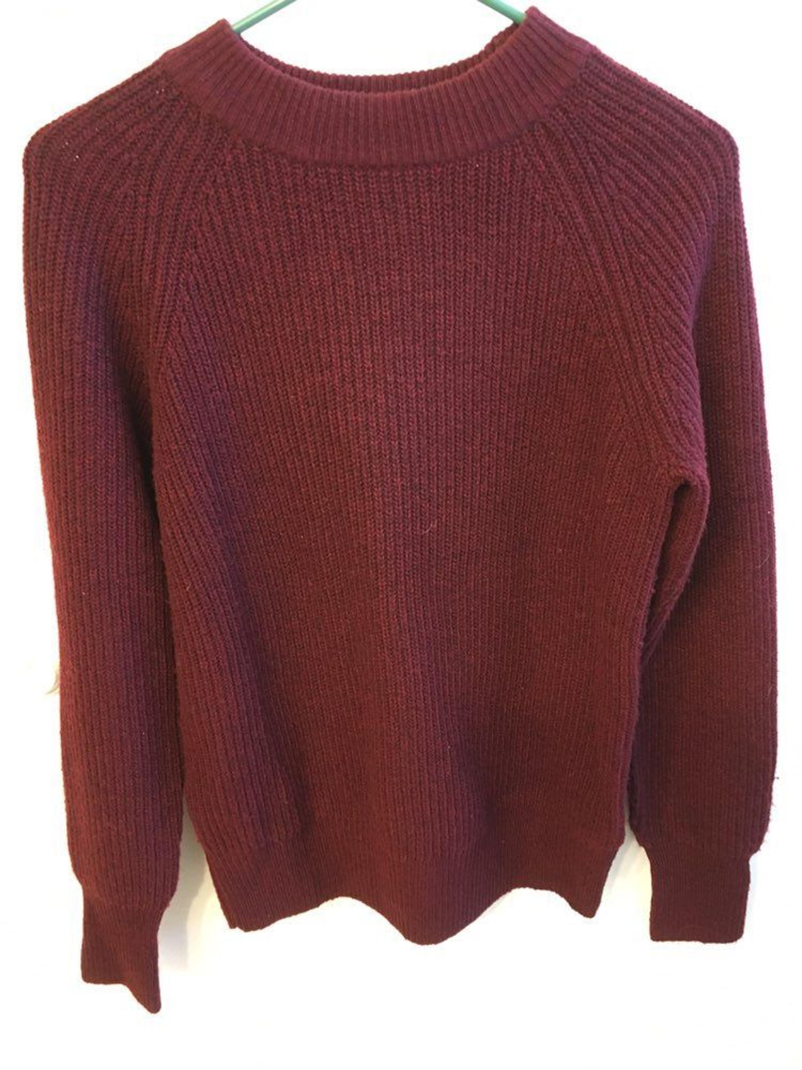 Mock Neck Red Sweater - H&M
