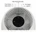 Ausanat Air Purifier Home, True HEPA Air Purifiers Filter for Dust Allergens Pet