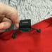 Ralph Lauren Cardigan Women's M Red Black Label Preppy Cotton Button Up Holiday