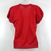 Ralph Lauren Cardigan Women's M Red Black Label Preppy Cotton Button Up Holiday