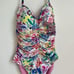 Johnny Was Ruched Sweetheart One Piece in Locita - S