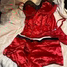 Lingerie sexy, red devil, costume, lingerie, size medium