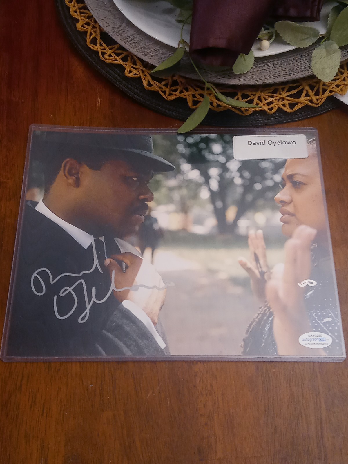 David oyelowo signed 8×10 autograph