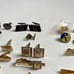 VTG Lot 55+ Lapel Hat Tie Pins Clips Cufflinks Sets Men's Assorted brands Swank
