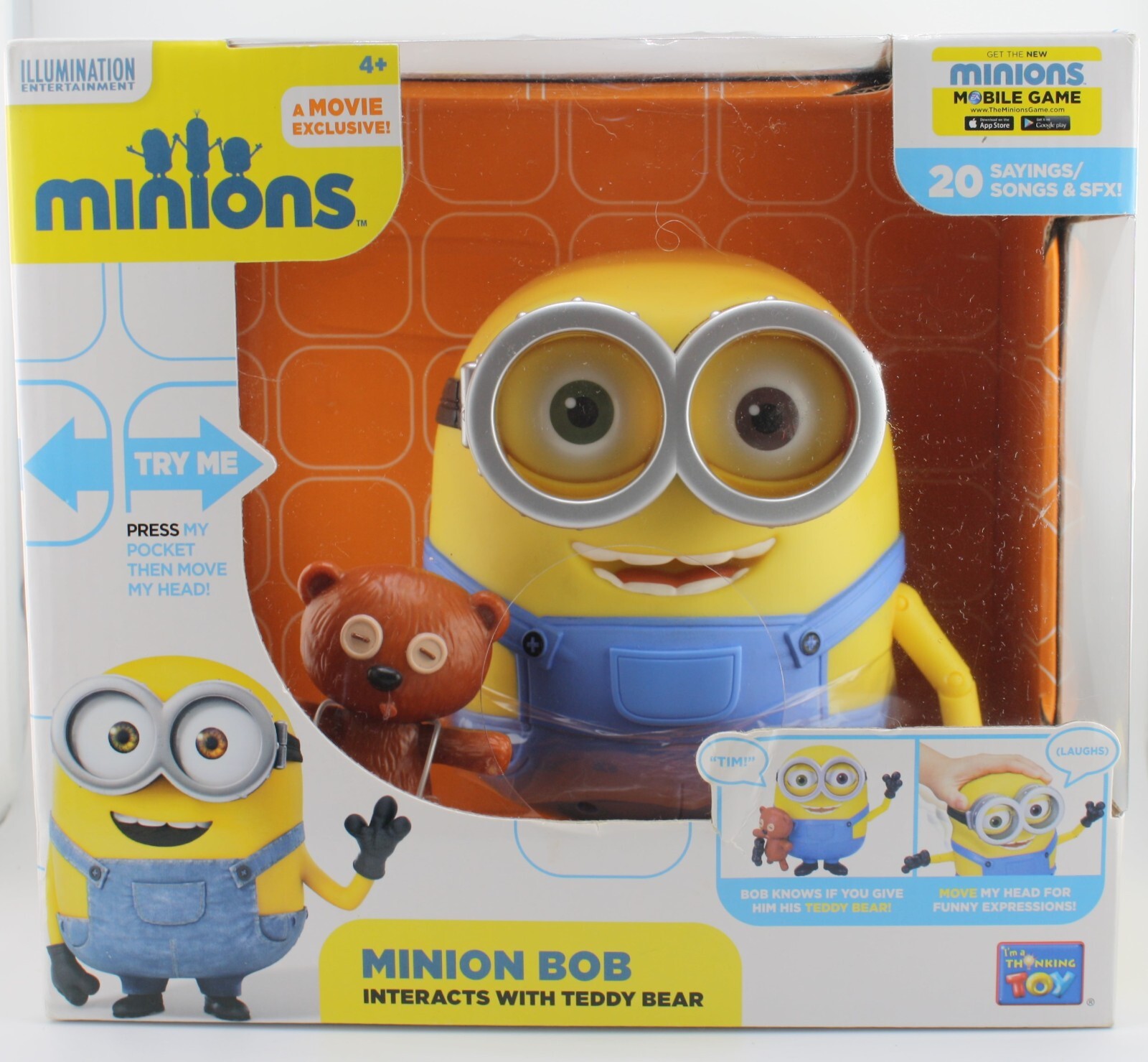 minion with bear