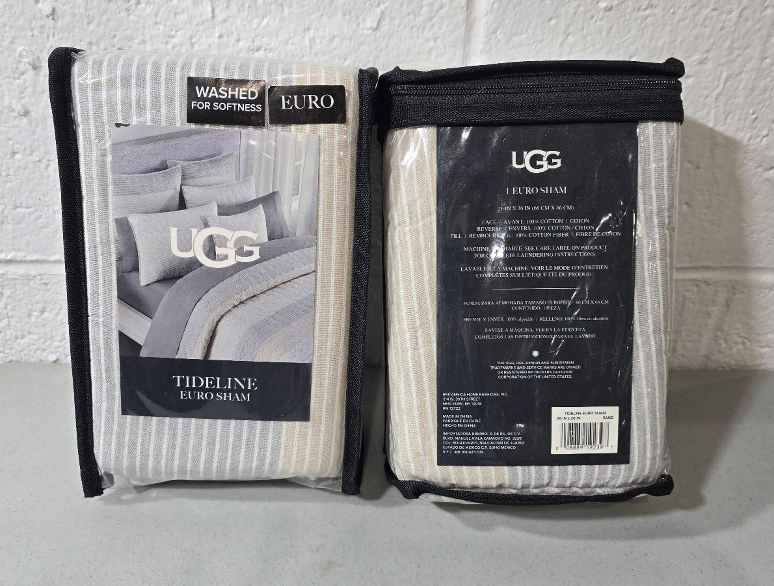 2 UGG Euro shams NEW