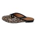 Gentle Souls Eugene Textured Leopard Print Womens Flat Mules Size 8.5M