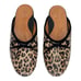Gentle Souls Eugene Textured Leopard Print Womens Flat Mules Size 8.5M
