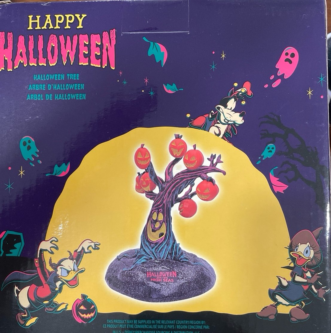 Disney Halloween Tree Decoration