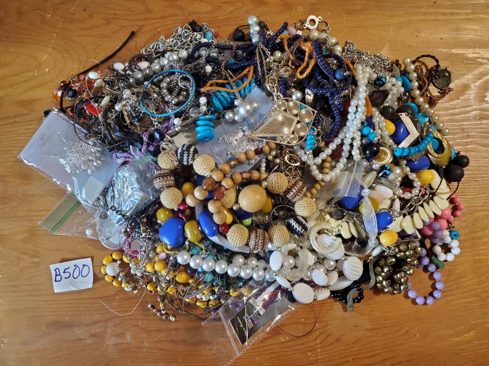 Large Craft and Junk Jewelry Lot