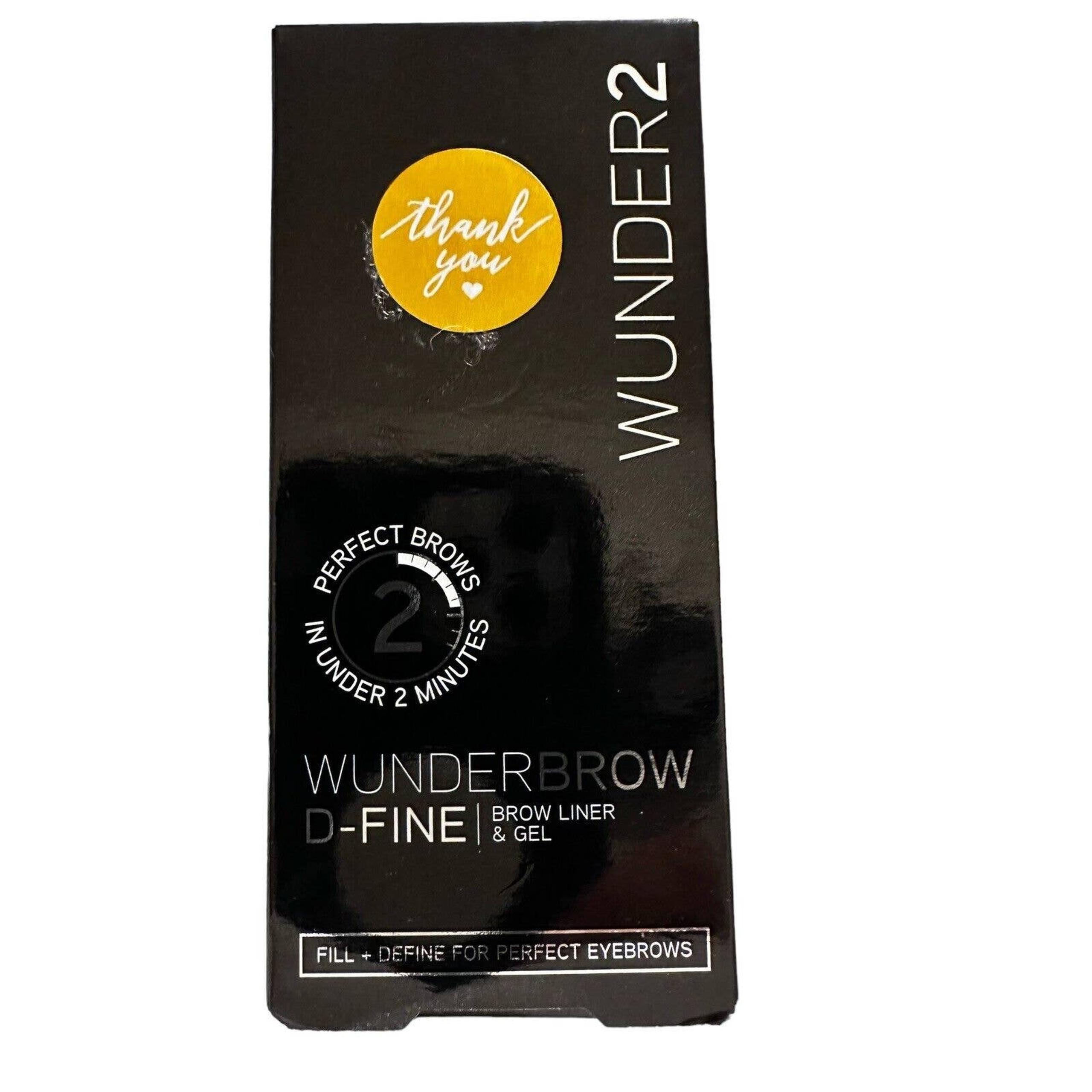 Wunder2 Wunder brow D-Fine Brow Liner And Gel Eyebrows Duo- Blonde
