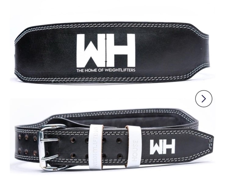 Weightlifting House Leather Belt