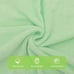 11-Piece Soft Cotton Bathroom Towel Set, Contains Bath Towels, Mint Green