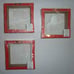 Bundle of 3 Katie Daisy Canvas 6 x 6