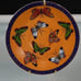 L Dake Zn Amsterdam Butterflies Cup Saucer Orange