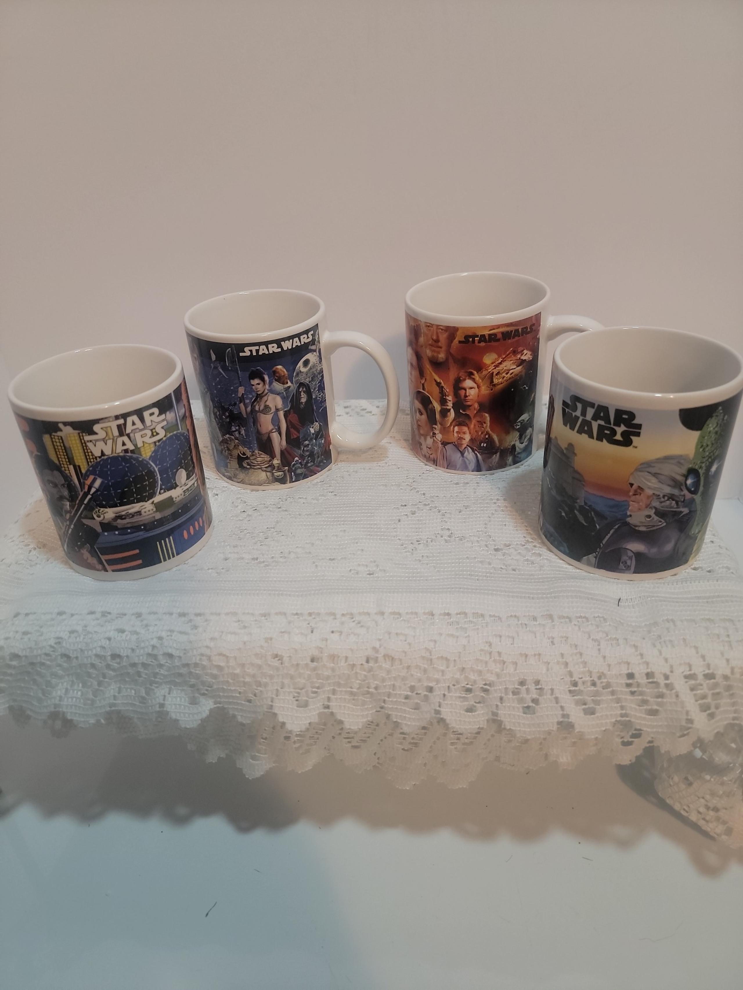 2014 Star Wars Galerie Coffee Mugs Set of 4