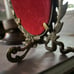 Vintage Brass Ornate photo frame olives & ribbon 8”x 5” ❤️