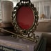 Vintage Brass Ornate photo frame olives & ribbon 8”x 5” ❤️