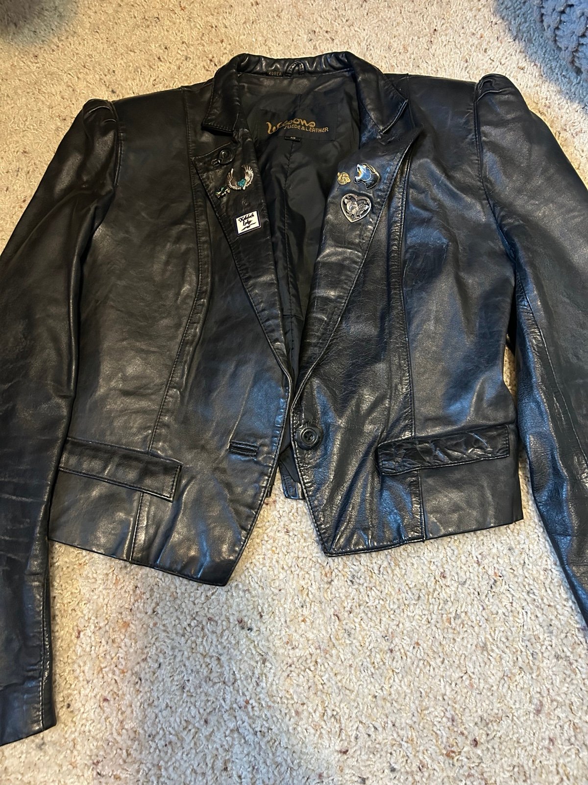vintage women’s Wilson leather jacket
