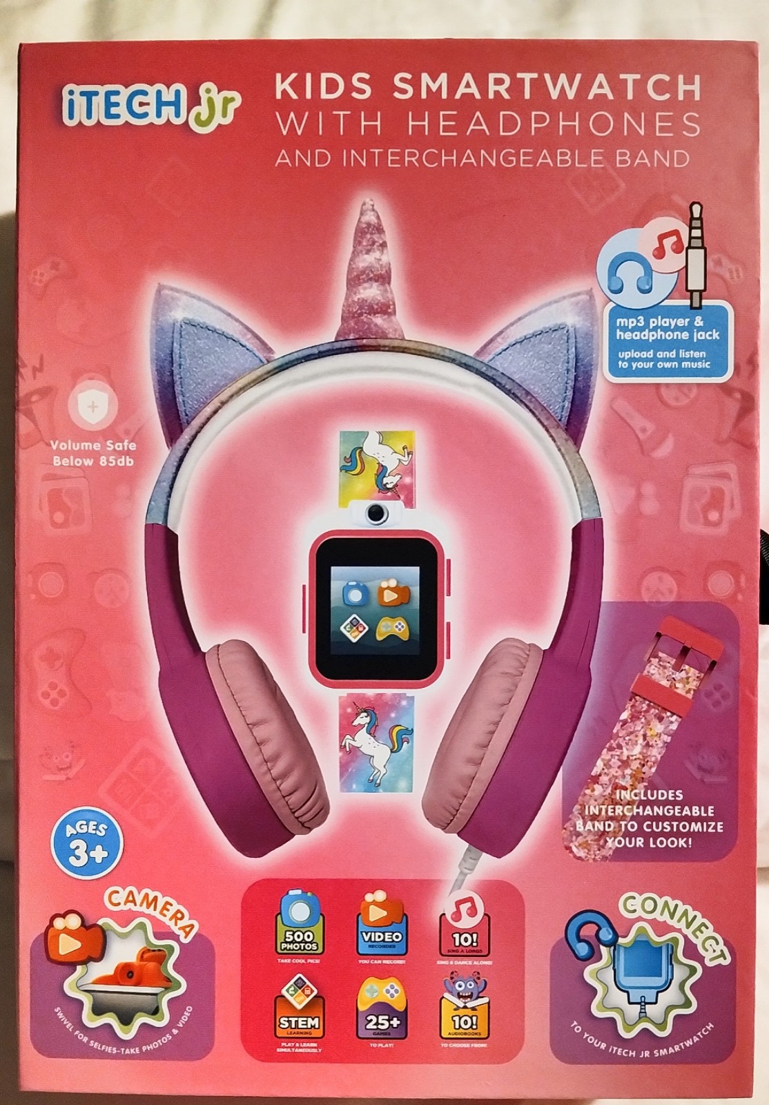 I TECH JR smartwatch w/ headphones