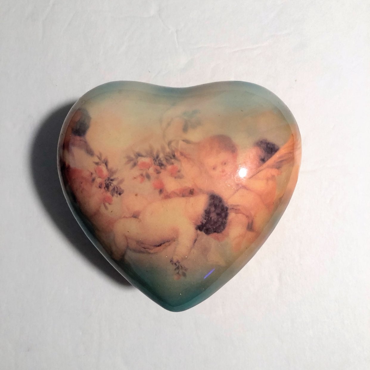 Vintage Angel Heart Box