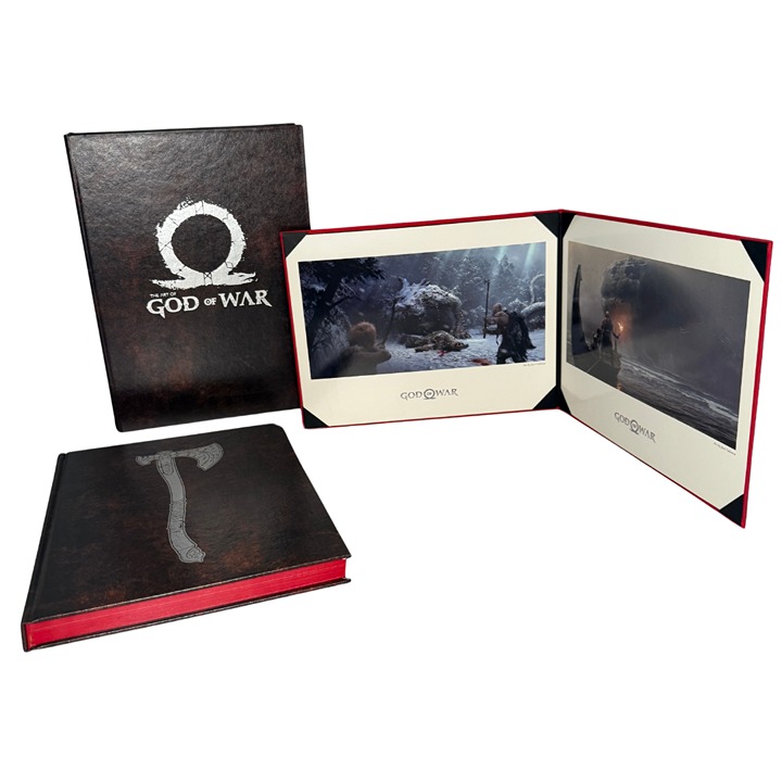 The Art of God of War Exclusive Hardcover Limited Edition Evan Shamoon 2018