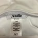 Andie Women's White Scoop Neck Sleeveless Crossback One Piece Swimsuit Size M