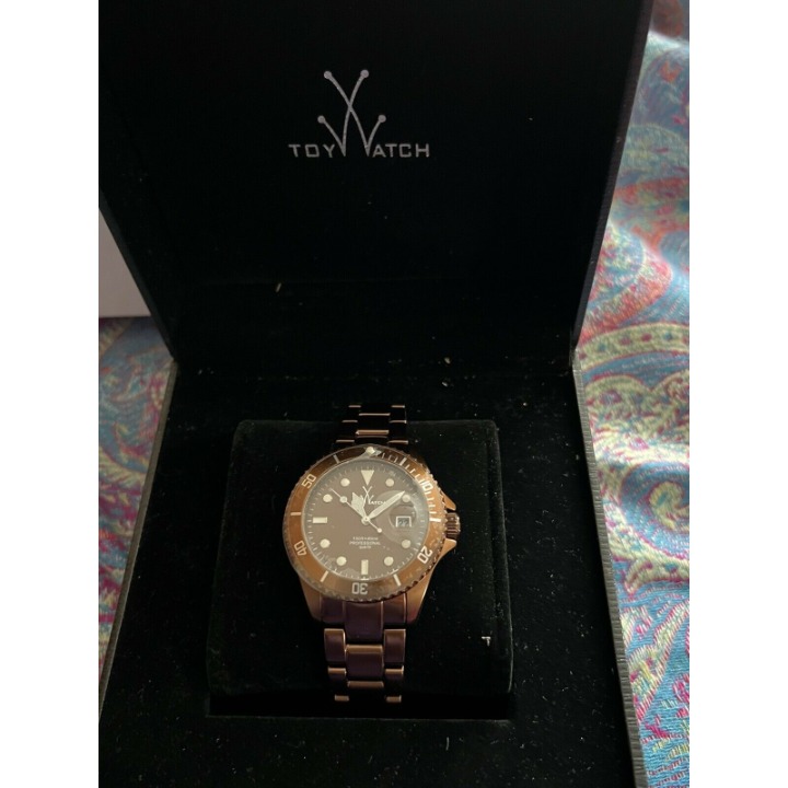 ToyWatch Bronze Metallic Watch NIB