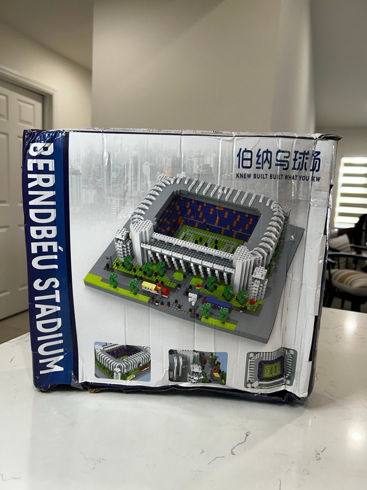 Building Micro Mini Blocks Berndbeu Stadium 8831 Football Toy