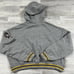Women's S The Wild Collective Heather Gray West Virginia Mountaineers Cropped