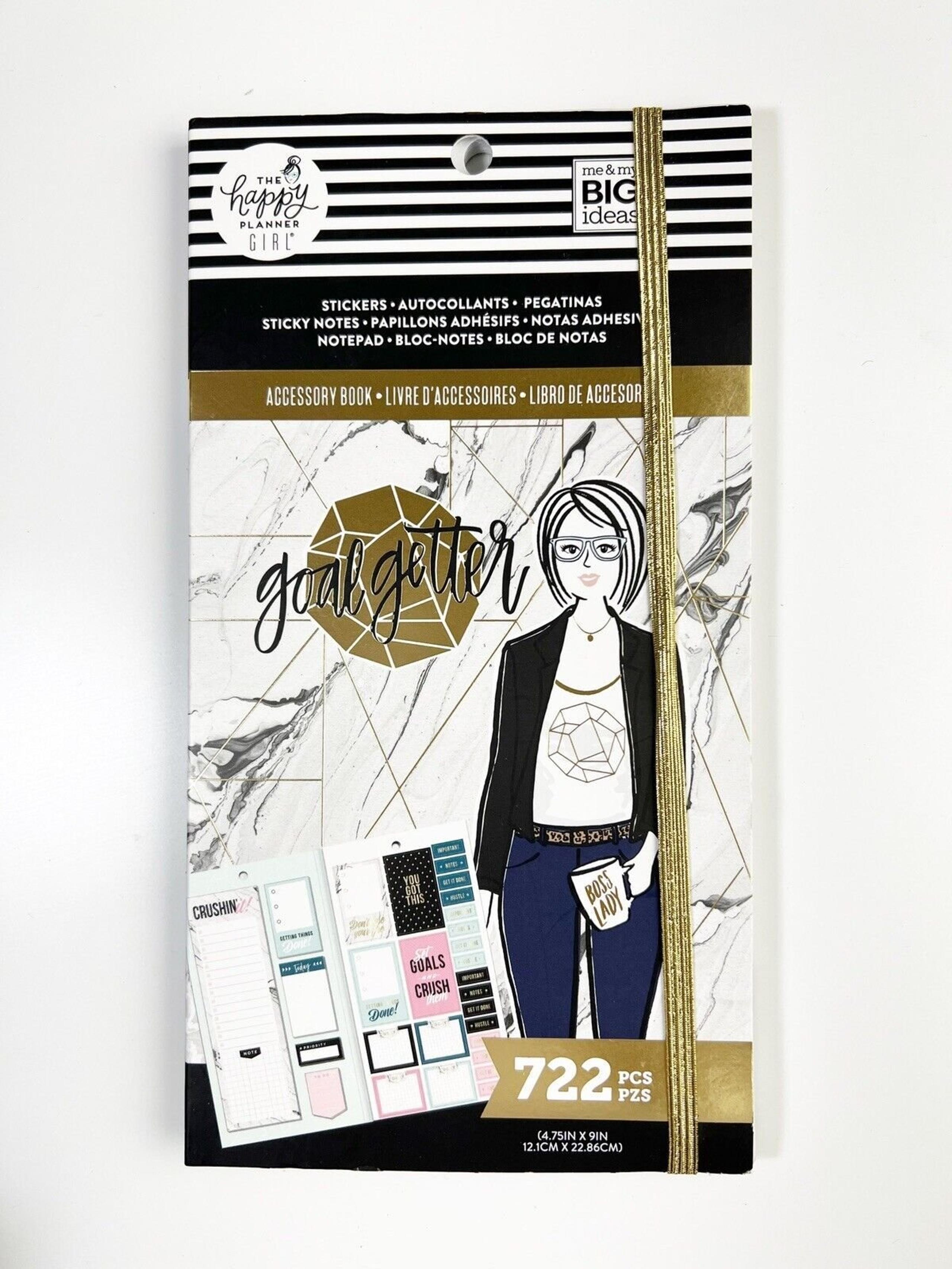 The Happy Planner Value Pack Sticker Book GOAL GETTER Accessory Book New